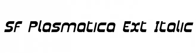SF Plasmatica Ext Italic 