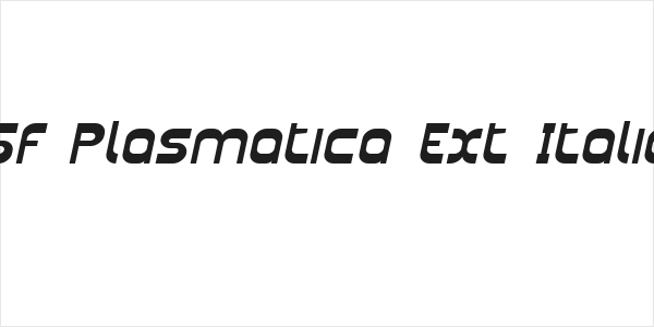 SF Plasmatica Ext Italic Logo