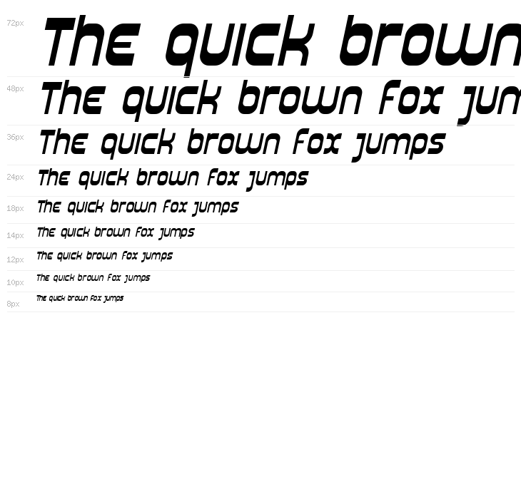 SF Plasmatica Italic Waterfall