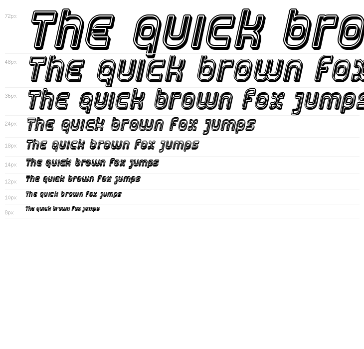 SF Plasmatica Open Italic Waterfall