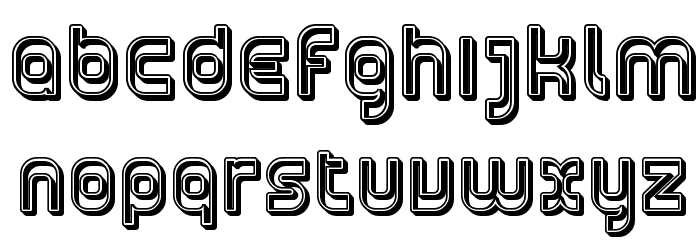 Шрифт og. Open font House.