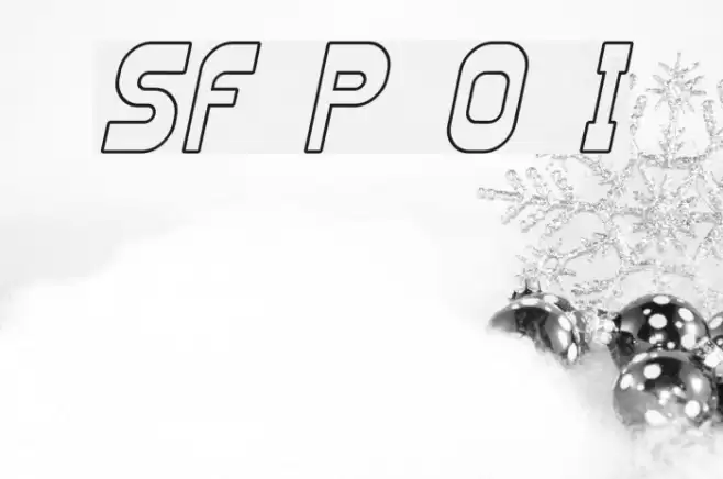 SF Plasmatica Outline Italic examples
