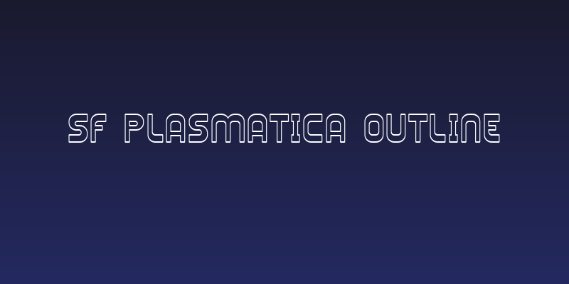 SF Plasmatica Outline Social Header