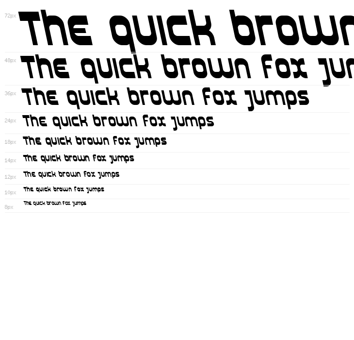 SF Plasmatica Rev Bold Italic Waterfall