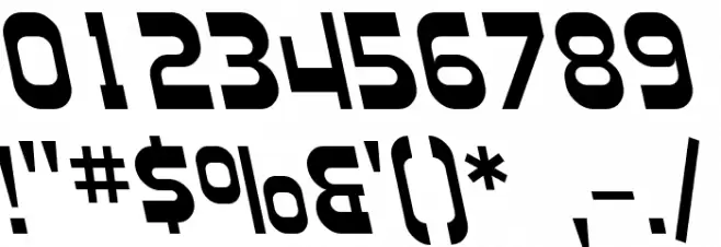 SF Plasmatica Rev Italic Font OTHER CHARS