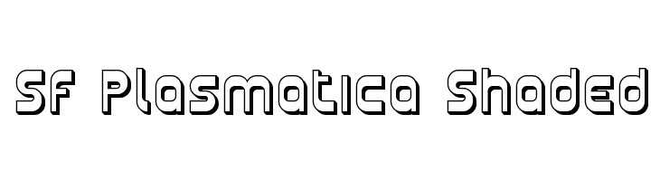 SF Plasmatica Shaded  لخطوط تنزيل