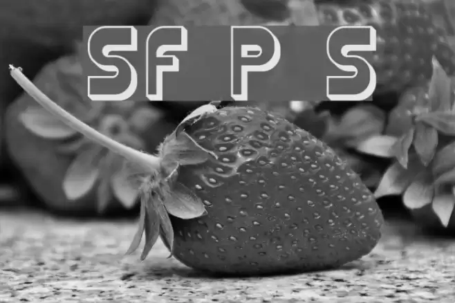 SF Plasmatica Shaded Font examples