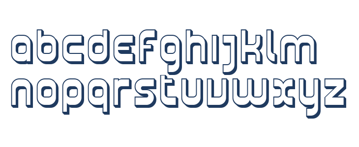 SF Plasmatica Shaded Lowercase