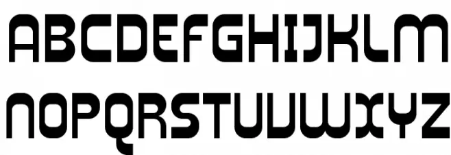 SF Plasmatica Schriftart Groß