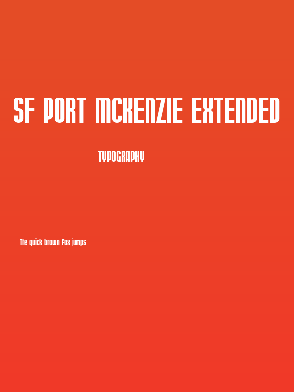 SF Port McKenzie Extended Poster