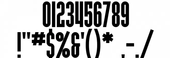 SF Port McKenzie Font OTHER CHARS