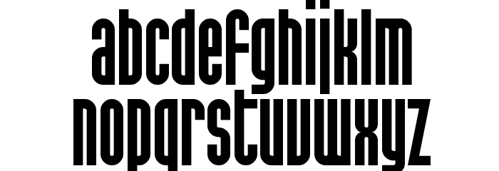 SF Port McKenzie Font LOWERCASE