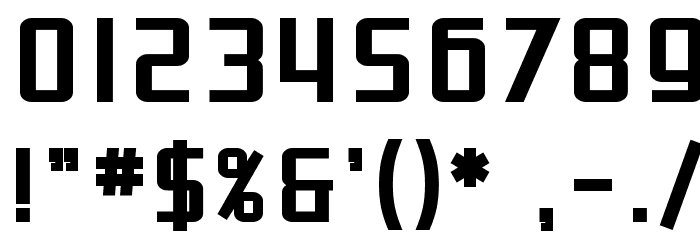 SF Proverbial Gothic Bold Font OTHER CHARS
