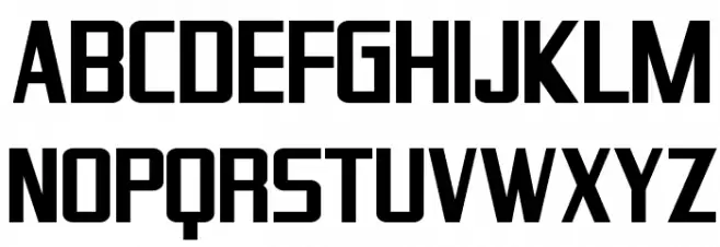SF Proverbial Gothic Bold Schriftart Groß