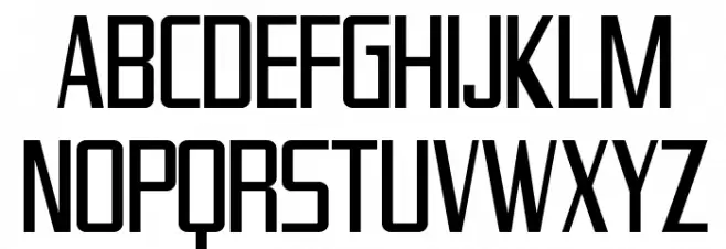 SF Proverbial Gothic Condensed Fuentes MAYÚSCULAS
