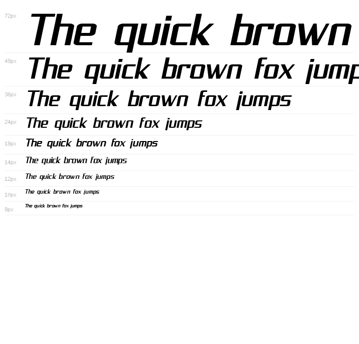 SF Proverbial Gothic Extended Oblique Waterfall