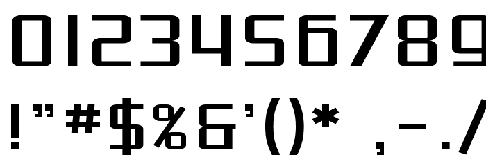 SF Proverbial Gothic Extended Font OTHER CHARS