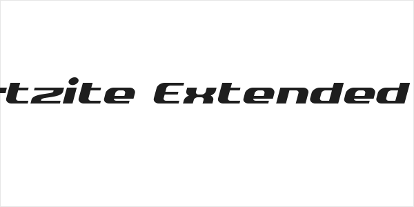 SF Quartzite Extended Oblique Logo