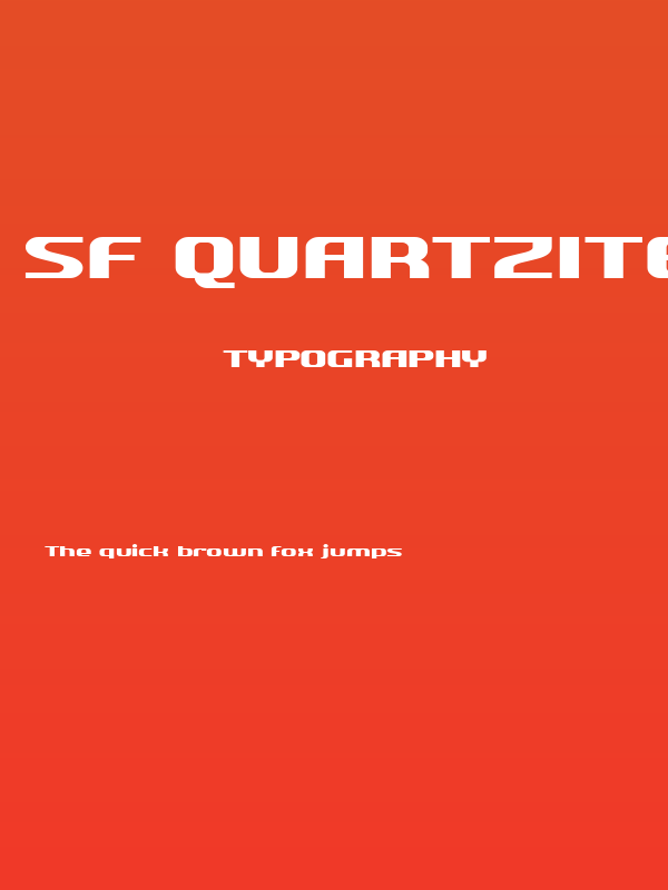 SF Quartzite Extended Poster