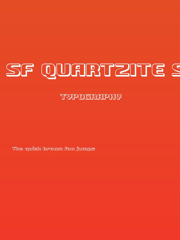 SF Quartzite Shaded Poster