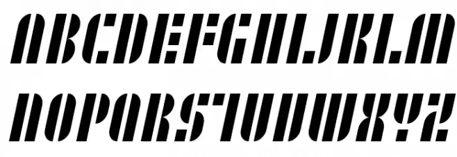 SF RetroSplice Condensed Fonte MAIÚSCULAS
