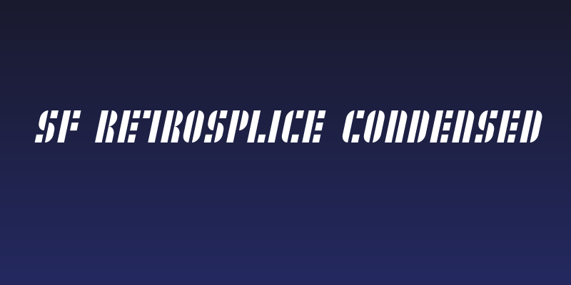 SF RetroSplice Condensed Social Header