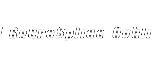 SF RetroSplice Outline Logo