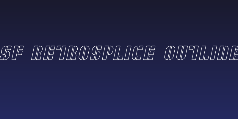 SF RetroSplice Outline Social Header