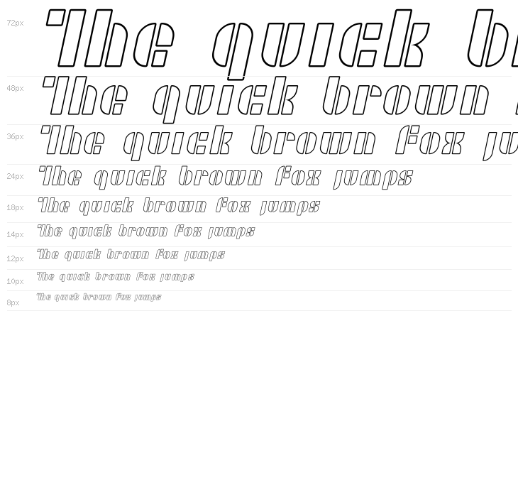 SF RetroSplice Outline Waterfall