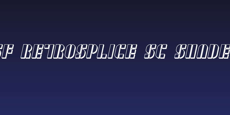 SF RetroSplice SC Shaded Social Header