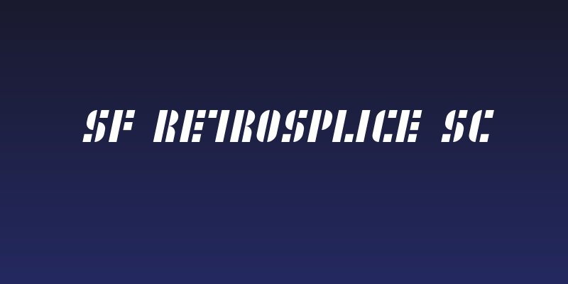 SF RetroSplice SC Social Header