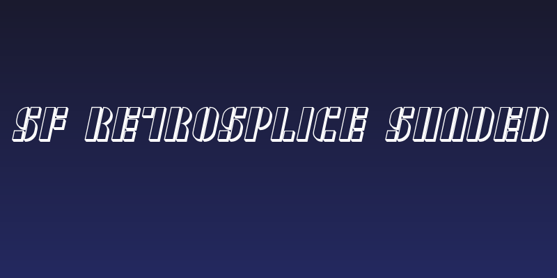 SF RetroSplice Shaded Social Header