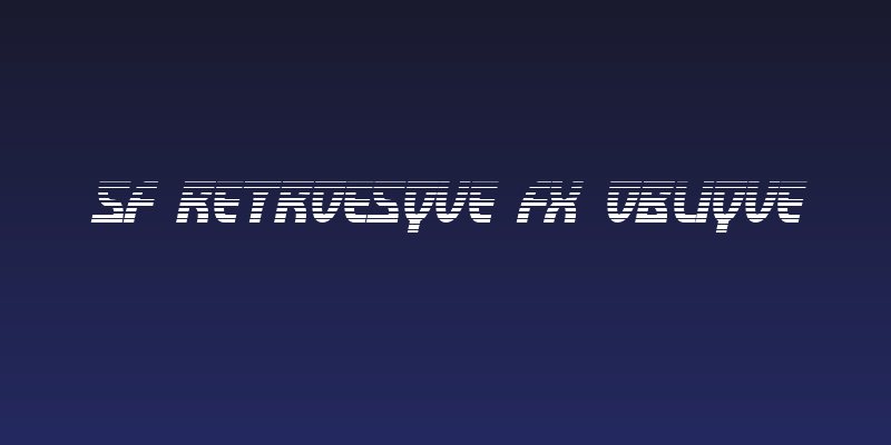 SF Retroesque FX Oblique Social Header