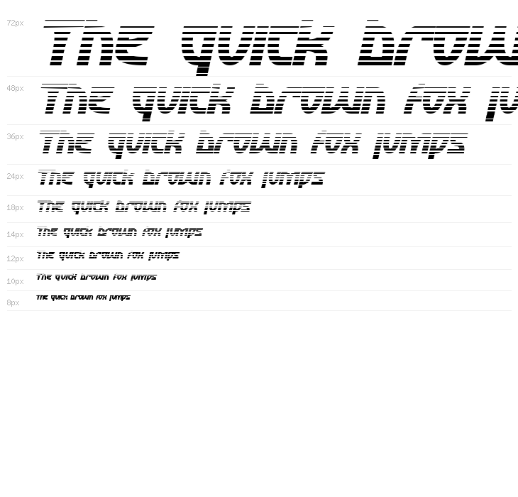 SF Retroesque FX Oblique Waterfall