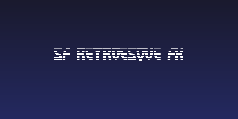 SF Retroesque FX Social Header