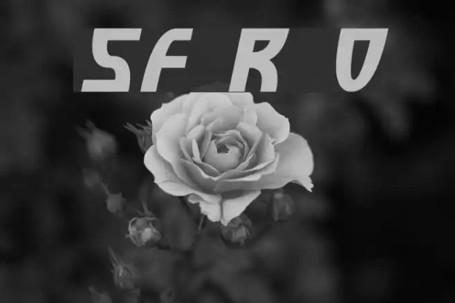 SF Retroesque Oblique Шрифта examples