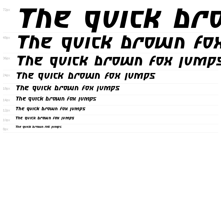 SF Retroesque Oblique Waterfall