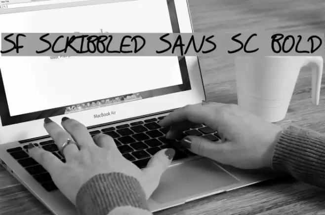 SF Scribbled Sans SC Bold Font examples