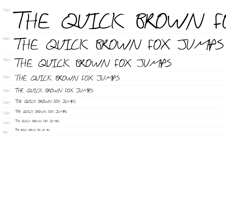 SF Scribbled Sans SC Waterfall