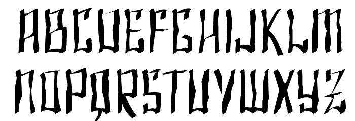 SF Shai Fontai Distressed Шрифта строчной