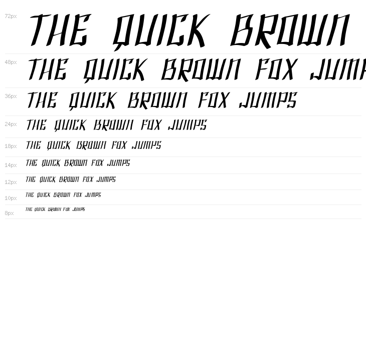 SF Shai Fontai Extended Oblique Waterfall