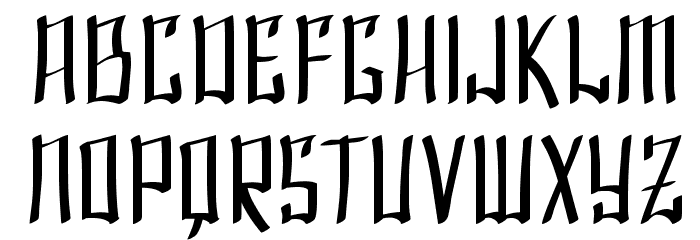SF Shai Fontai Font LOWERCASE