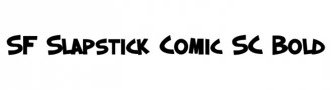 SF Slapstick Comic SC Bold  baixar fontes gratis