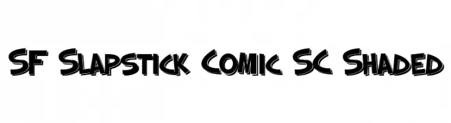 SF Slapstick Comic SC Shaded  baixar fontes gratis