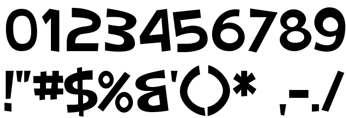 SF Slapstick Comic SC Font OTHER CHARS