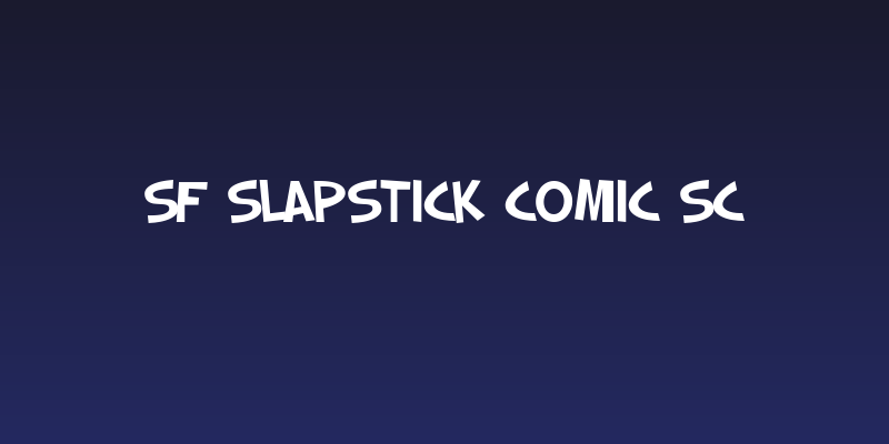 SF Slapstick Comic SC Social Header