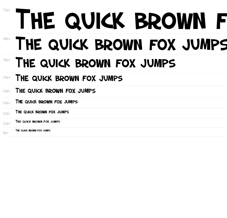 SF Slapstick Comic SC Waterfall