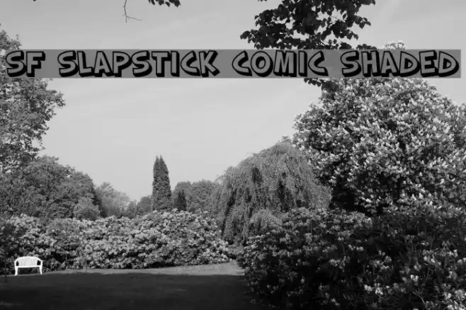 SF Slapstick Comic Shaded Polices examples