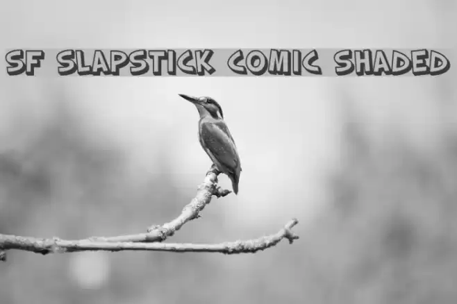 SF Slapstick Comic Shaded Polices examples