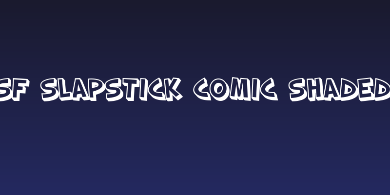 SF Slapstick Comic Shaded Social Header